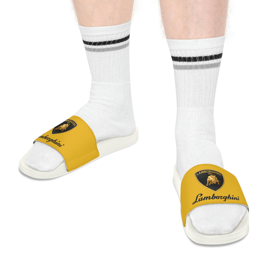 Unisex Yellow Lamborghini Slide Sandals™