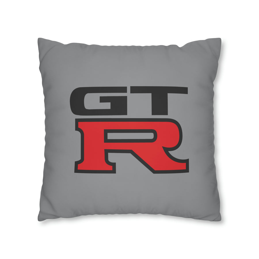 Grey Spun Polyester Nissan GTR pillowcase™