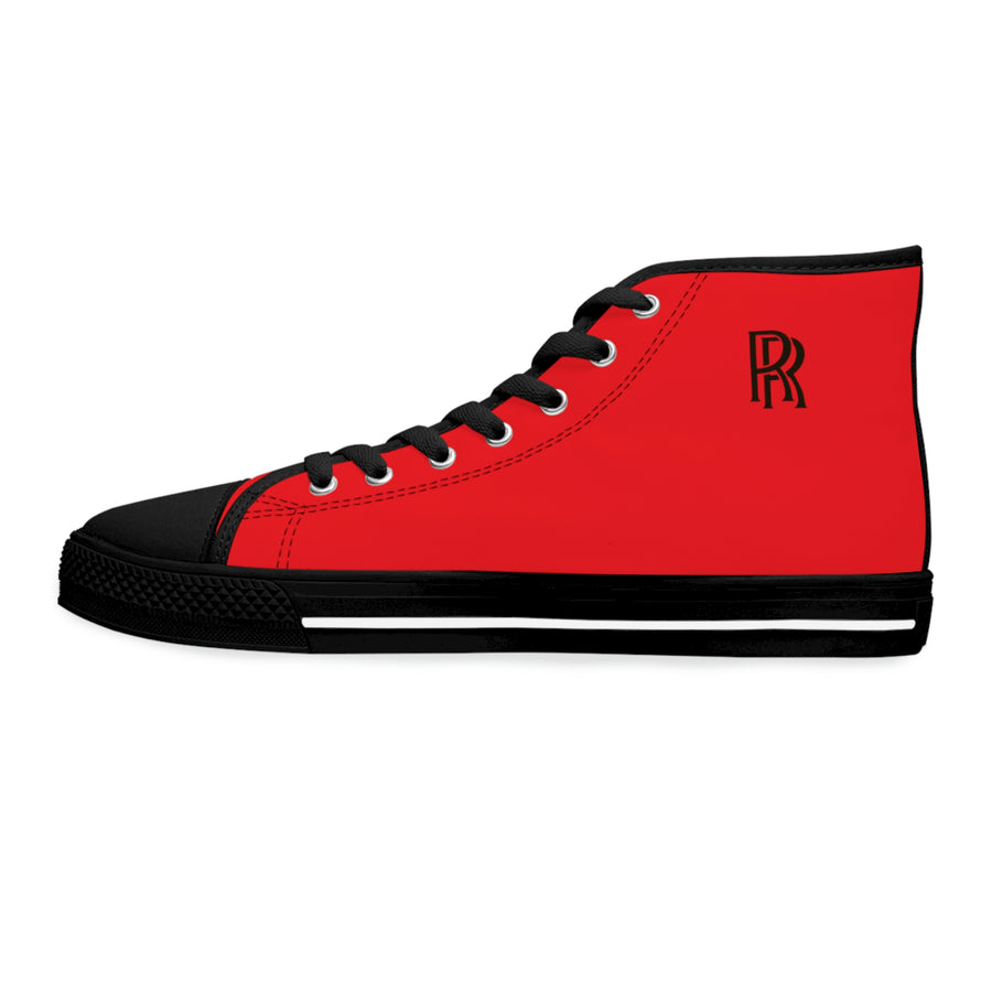 Women's Red Rolls Royce High Top Sneakers™