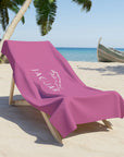 Light Pink Jaguar Beach Towel™