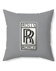 Grey Rolls Royce Spun Polyester Square Pillow™