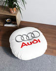 Audi Tufted Floor Pillow, Round™
