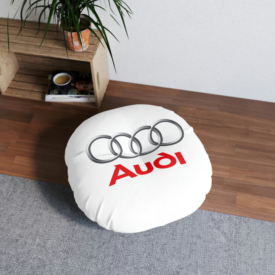 Audi Tufted Floor Pillow, Round™