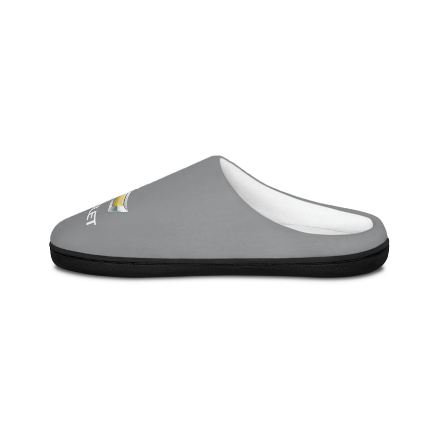 Unisex Grey Chevrolet Indoor Slippers™