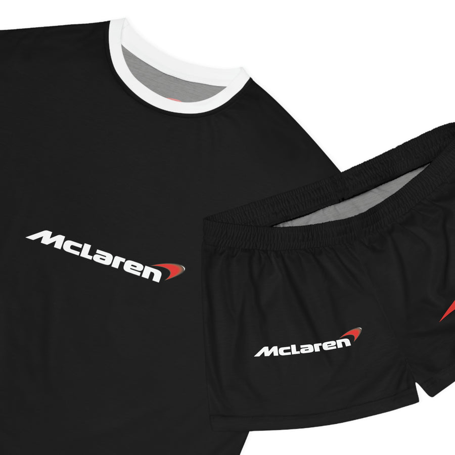 Women's Black McLaren Short Pajama Set™