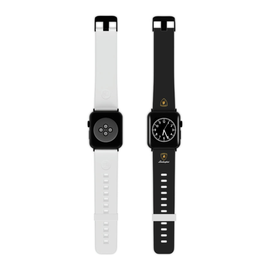 Black Lamborghini Watch Band for Apple Watch™