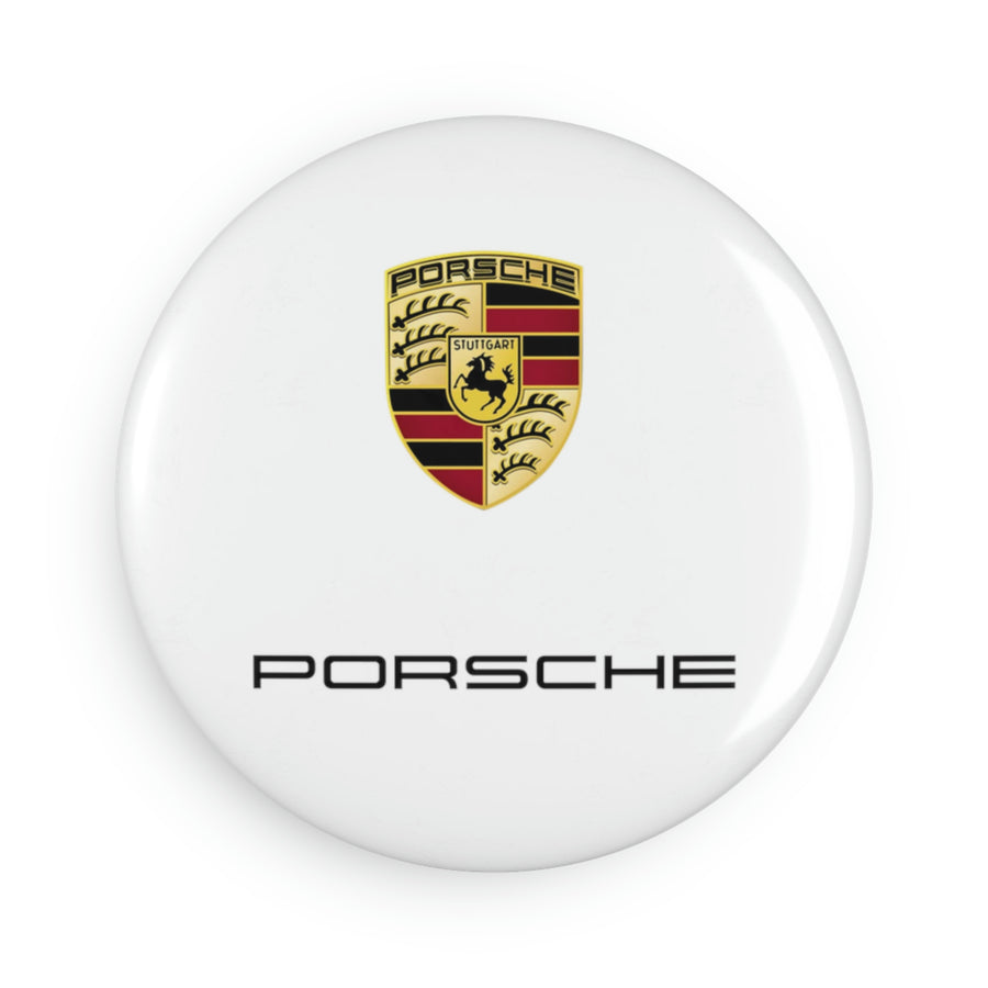 Porsche Button Magnet, Round (1 & 10 pcs)™