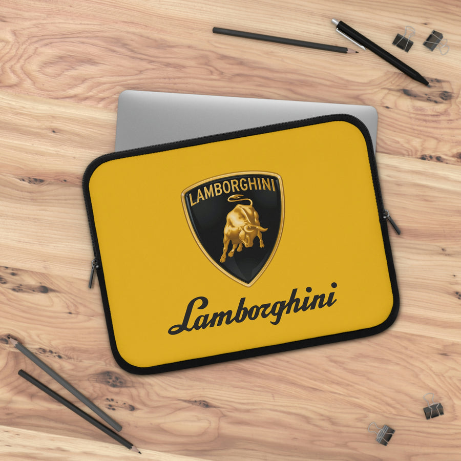 Yellow Lamborghini Laptop Sleeve™