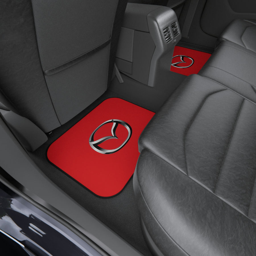 Red Mazda Car Mats (Set of 4)™