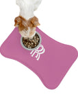 Light Pink Rolls Royce Pet Feeding Mats™