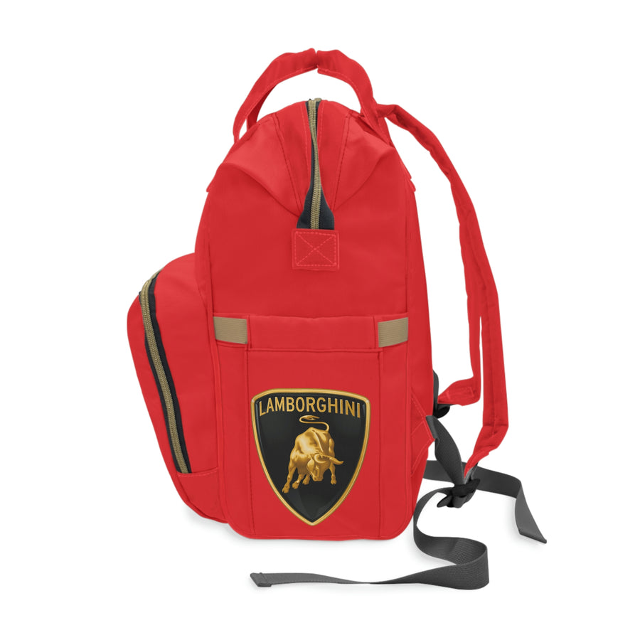 Red Lamborghini Multifunctional Diaper Backpack™