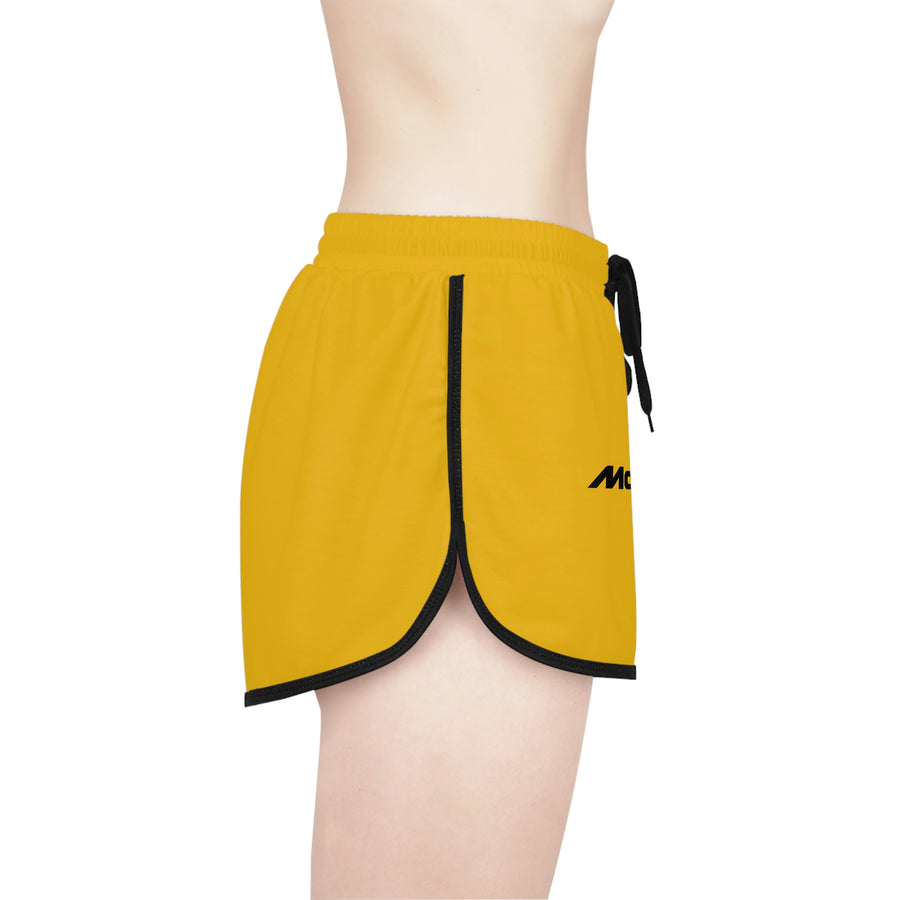 Women's Yellow Mclaren Relaxed Shorts™