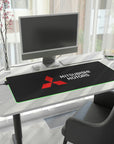 Black Mitsubishi LED Gaming Mouse Pad™