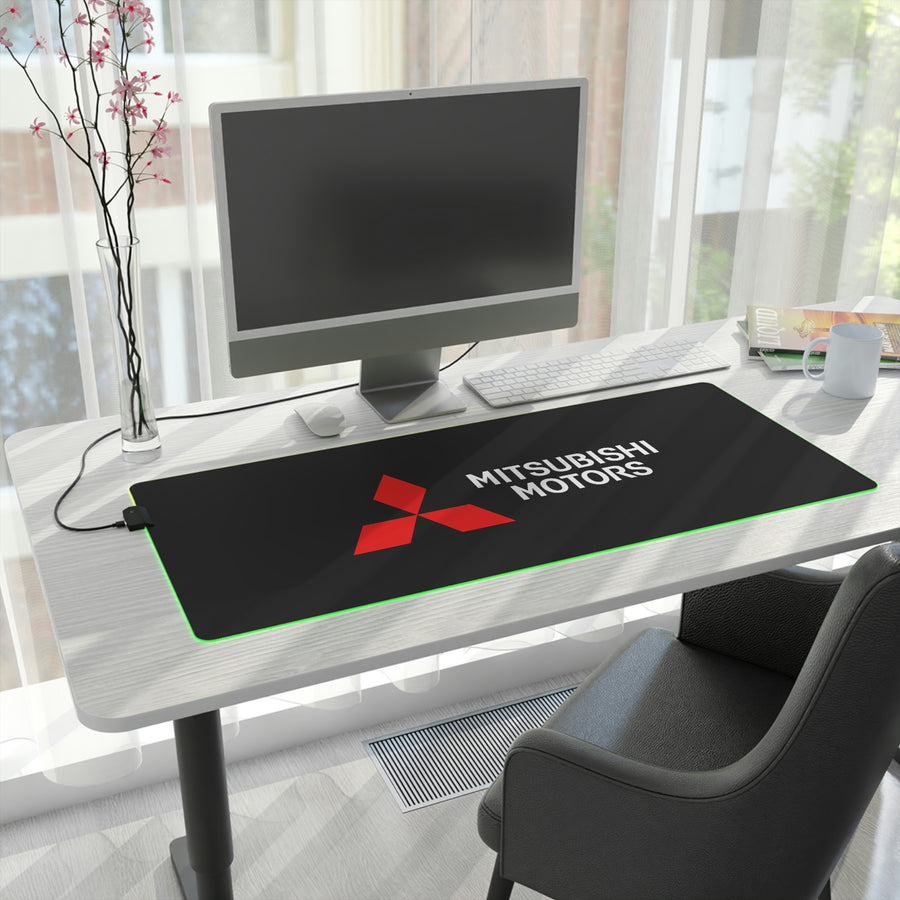 Black Mitsubishi LED Gaming Mouse Pad™