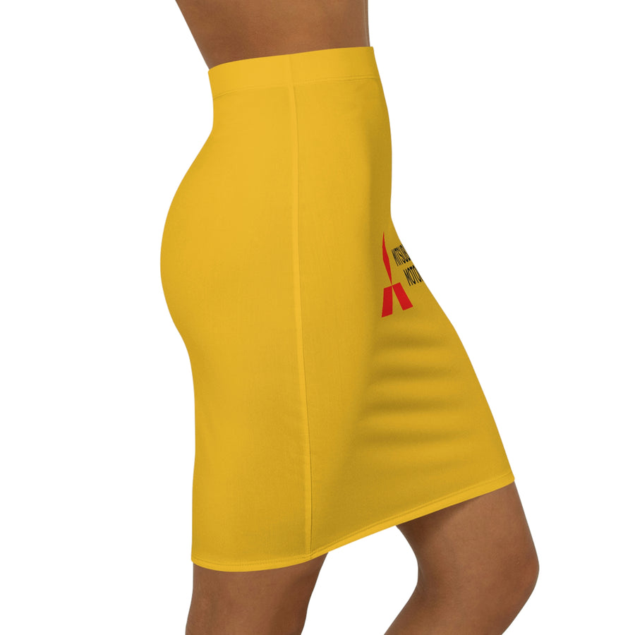 Women's Yellow Mitsubishi Mini Skirt™