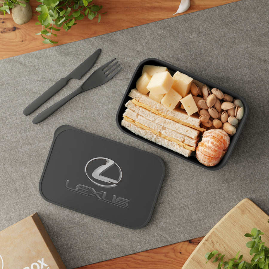 Lexus PLA Bento Box with Band and Utensils™