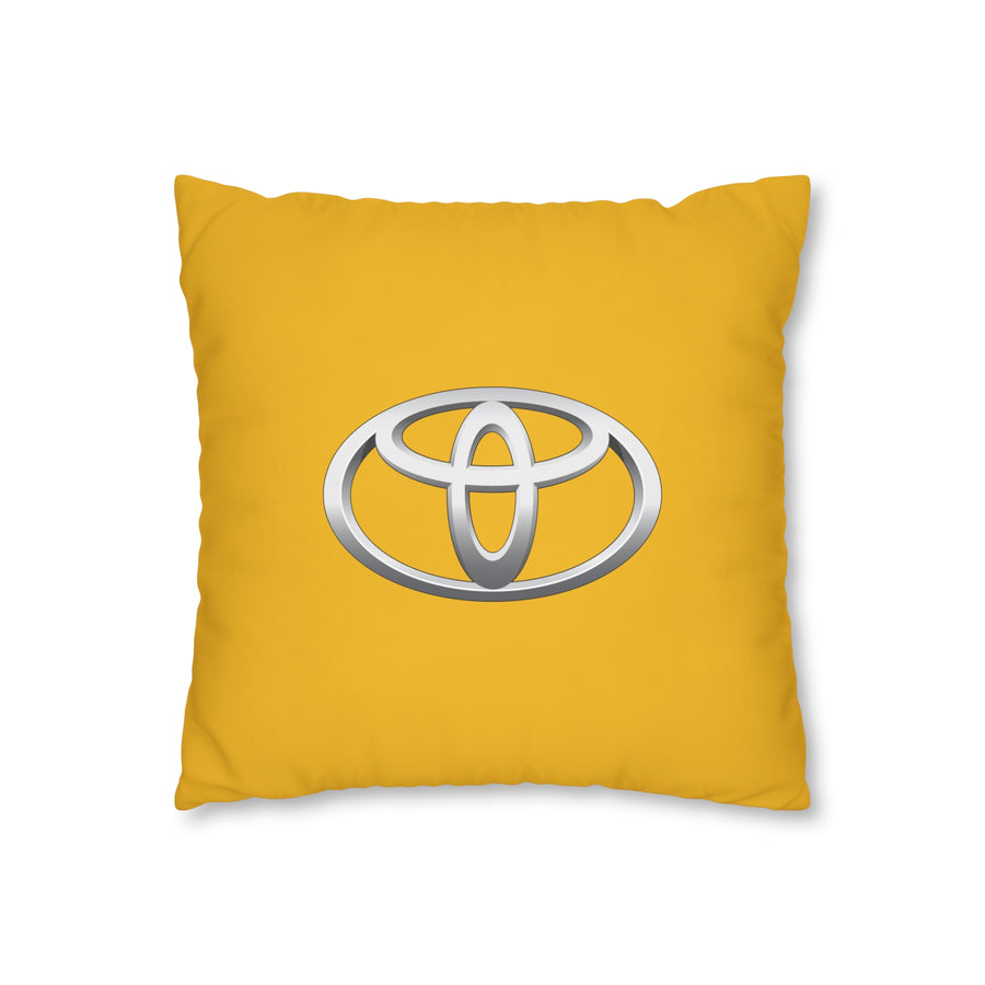 Yellow Toyota Spun Polyester pillowcase™