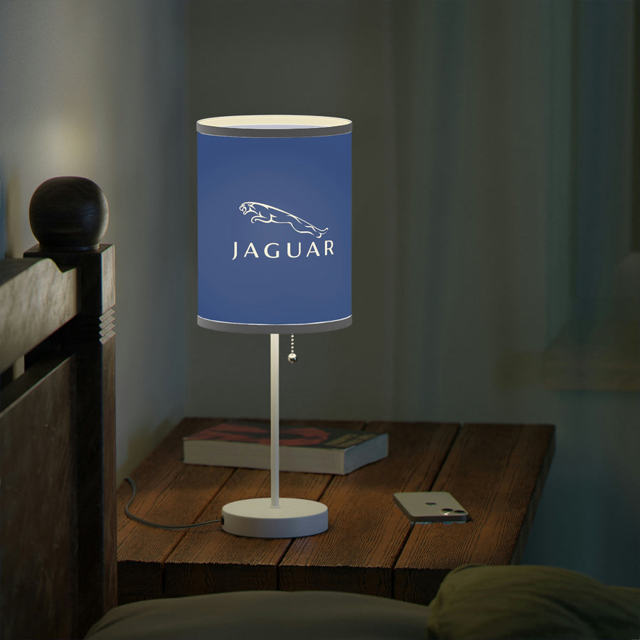 Dark Blue Jaguar Lamp on a Stand, US|CA plug™