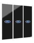 Black Ford Acrylic Prints (Triptych)™