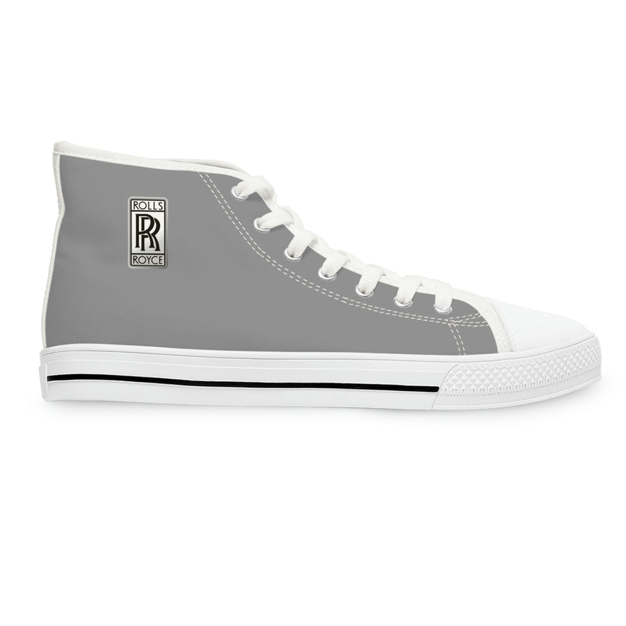 Women's Grey Rolls Royce High Top Sneakers™