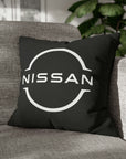 Black Spun Polyester Nissan GTR pillowcase™