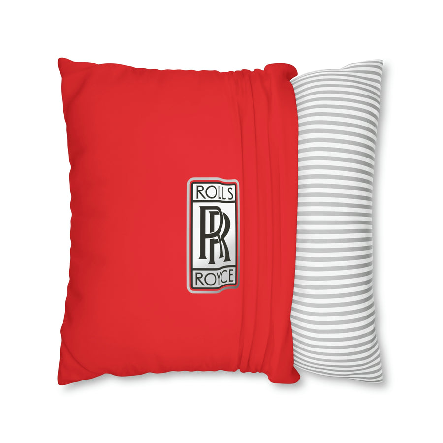 Red Rolls Royce Spun Polyester pillowcase™