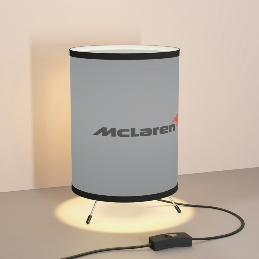 Grey McLaren Tripod Lamp with High-Res Printed Shade, US\CA plug™