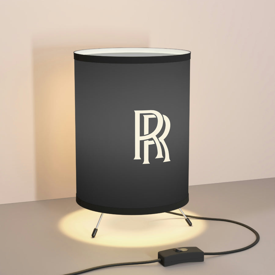 Black Rolls Royce Tripod Lamp with High-Res Printed Shade, US\CA plug™