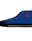 Women's Dark Blue Mitsubishi High Top Sneakers™