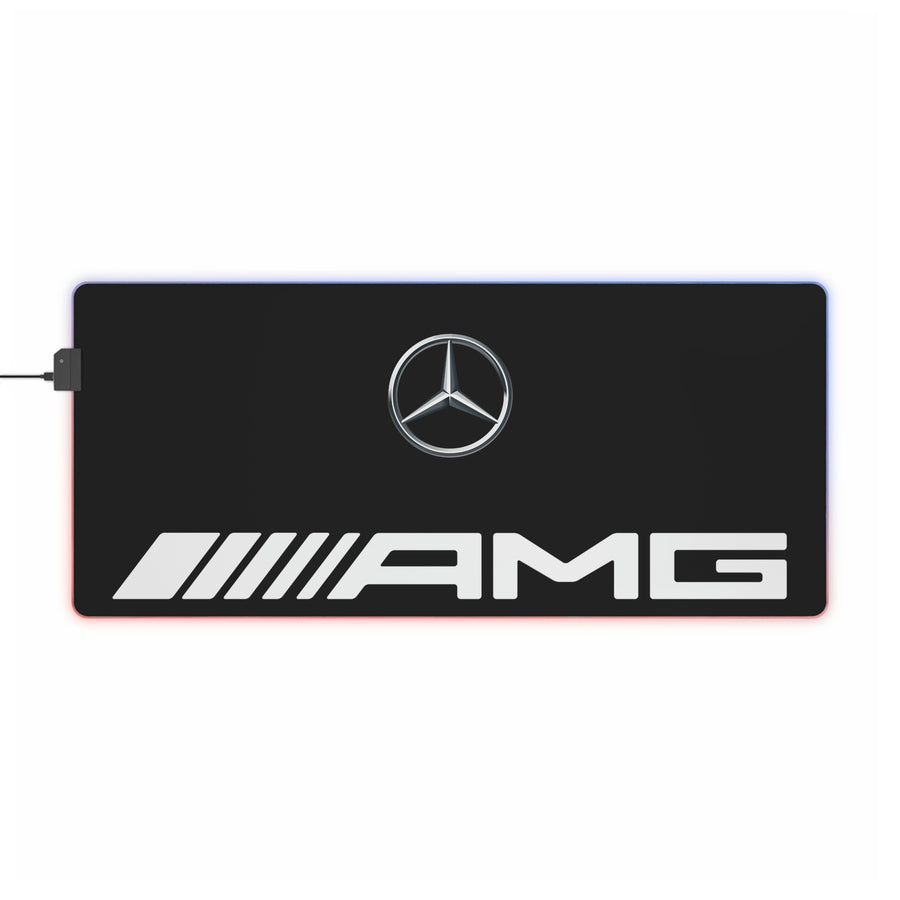 Black Mercedes LED Gaming Mouse Pad™