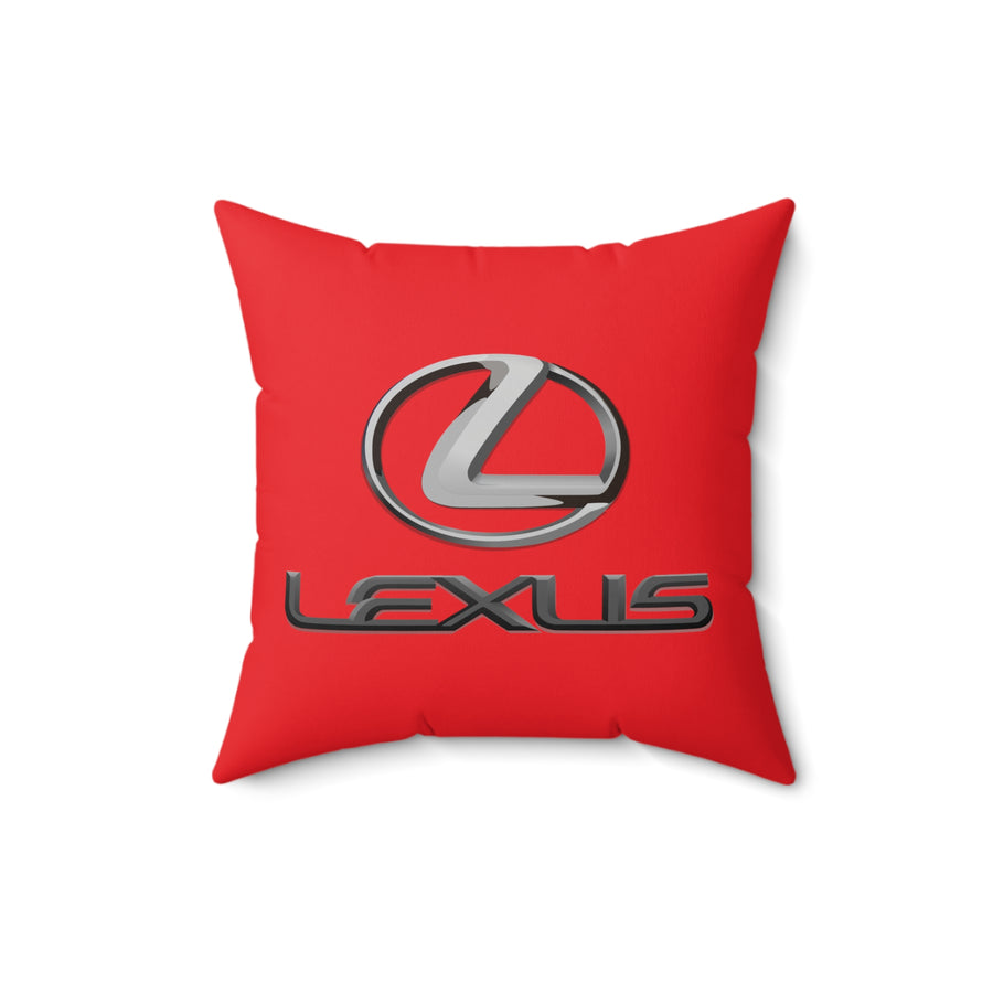 Red Lexus Spun Polyester Square Pillow™