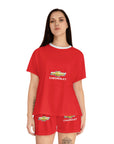 Women's Red Chevrolet Short Pajama Set™