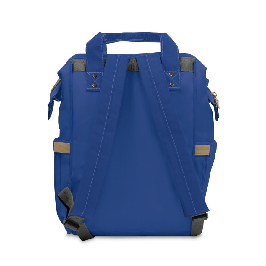 Dark Blue Mitsubishi Multifunctional Diaper Backpack™