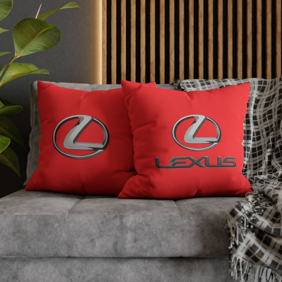 Red Lexus Spun Polyester pillowcase™