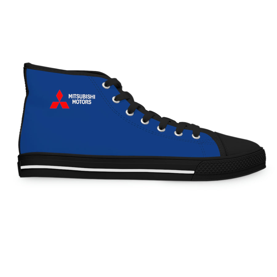 Women's Dark Blue Mitsubishi High Top Sneakers™