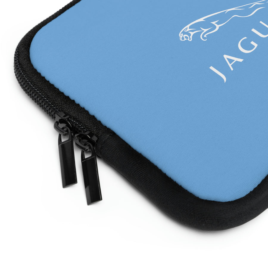 Light Blue Jaguar Laptop Sleeve™