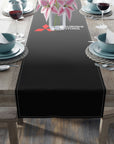 Black Mitsubishi Table Runner (Cotton, Poly)™