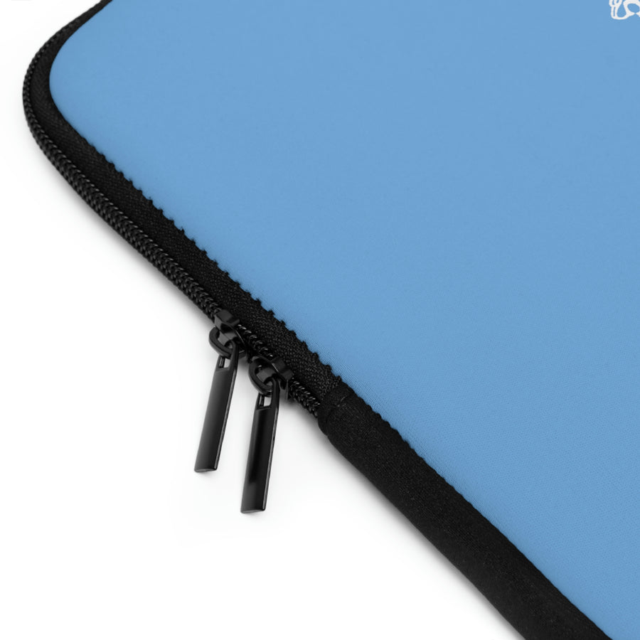 Light Blue Jaguar Laptop Sleeve™