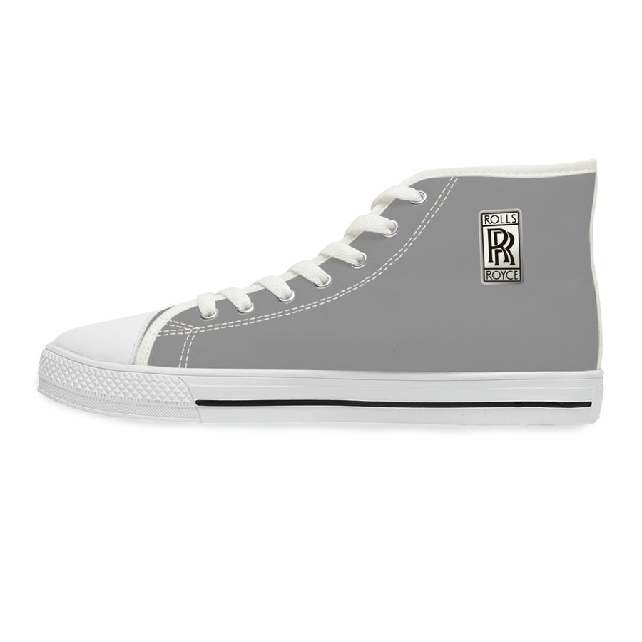 Women's Grey Rolls Royce High Top Sneakers™