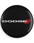 Black Dodge Button Magnet, Round (10 pcs)™