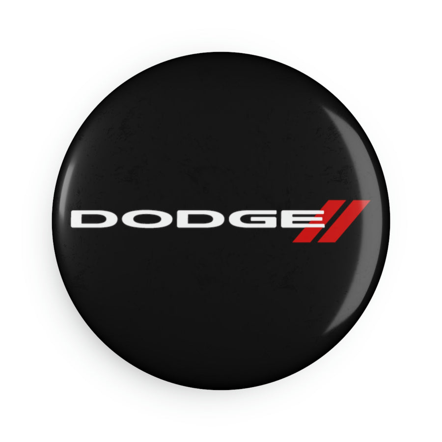 Black Dodge Button Magnet, Round (10 pcs)™