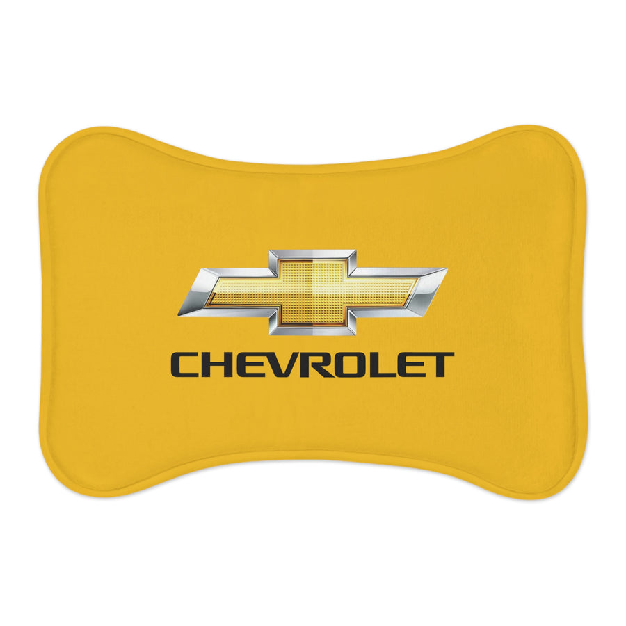 Yellow Chevrolet Pet Feeding Mats™