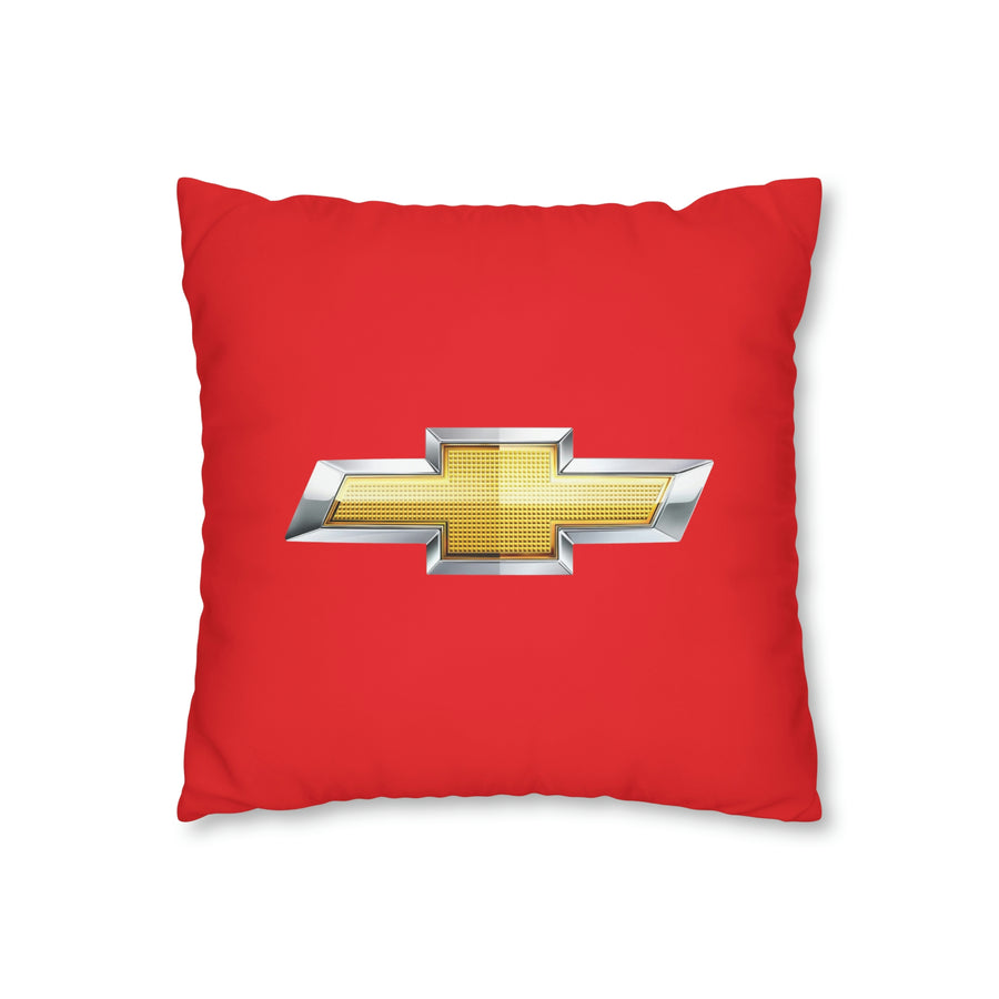 Red Chevrolet Spun Polyester pillowcase™