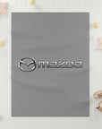 Grey Mazda Soft Fleece Baby Blanket™