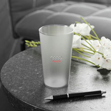 Audi Frosted Pint Glass, 16oz™