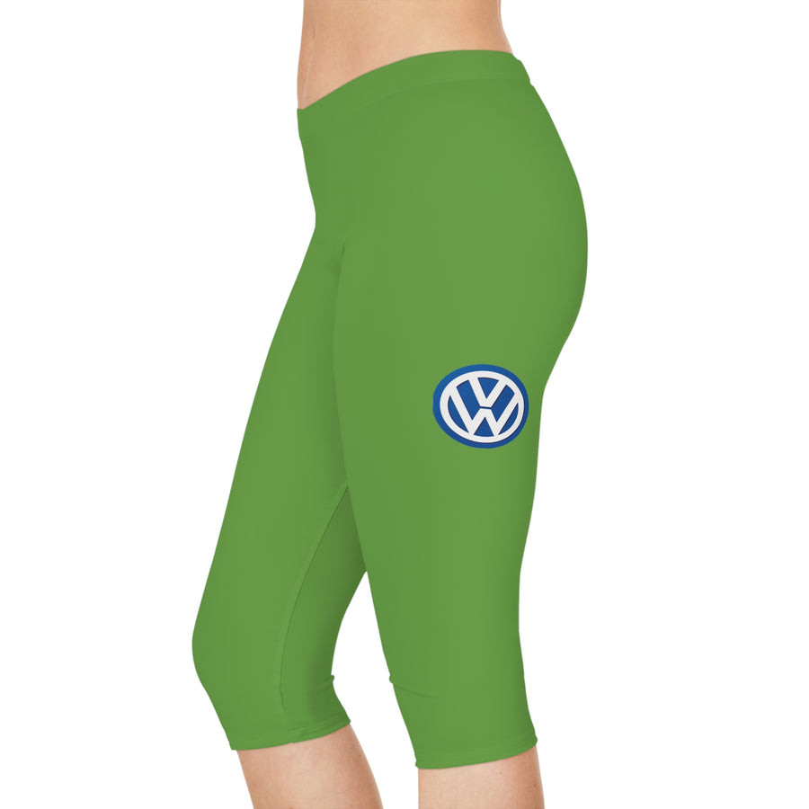 Women's Green Volkswagen Capri Leggings™