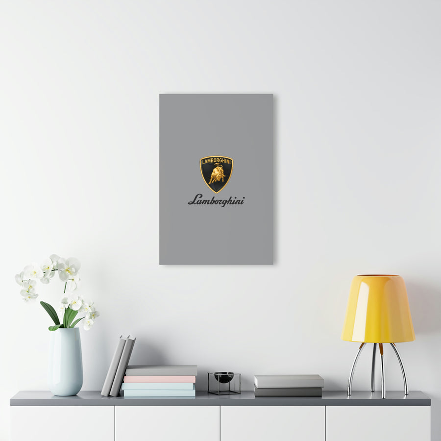 Grey Lamborghini Acrylic Prints (French Cleat Hanging)™