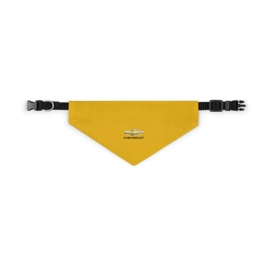 Yellow Chevrolet Pet Bandana Collar™