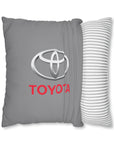 Grey Toyota Spun Polyester pillowcase™