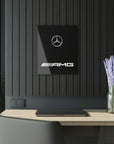 Black Mercedes Acrylic Prints (French Cleat Hanging)™